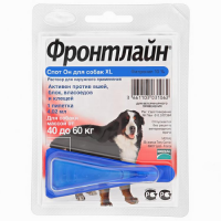 Капли Фронтлайн д/с Спот Он ХL 40-60кг инсектоакар.