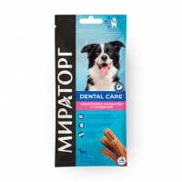 Жевательное лакомство c говядиной для собак средних пород Dental Care