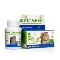 Фитомины д/к д/шерсти 100таб