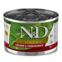 Корм для собак Farmina N&D Dog Adult Mini Фармина НД беззерновой для мелких пород курица, гранат 140 гр. жб
