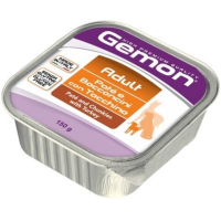 Gemon Dog консервы для собак паштет с кусочками индейки 150г