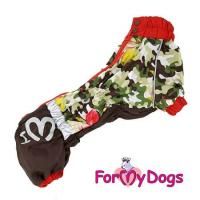 Дождевик ForMyDogs такса мальчик ТС2