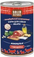 Солид д/с Холистик говядина 340 гр. ж/б