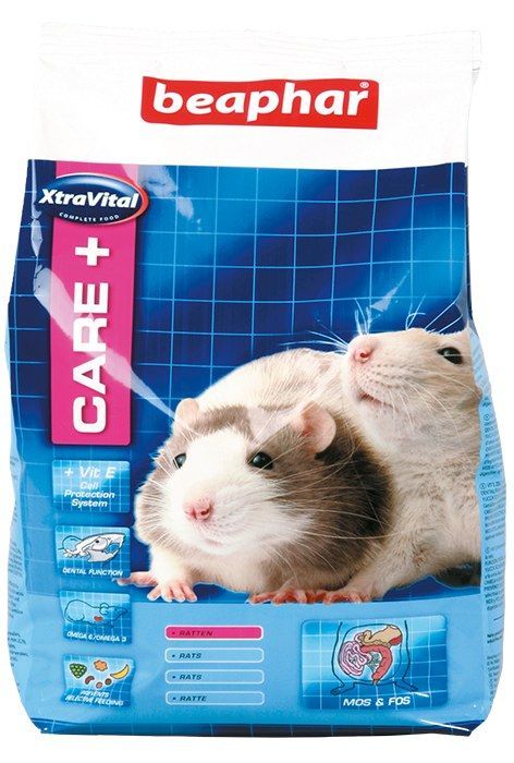 Беафар Care+ корм д/крыс 250гр