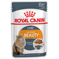 Корм для кошек Royal Canin Intense Beauty Роял Канин для поддержания красоты шерсти 85 гр. пауч
