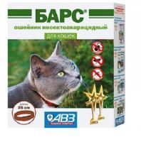 БАРС ошейник д/к инсект. 35см