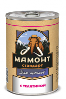Мамонт д/щ с телятиной 970 гр. ж/б