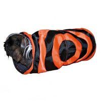 Тоннель-домик д/грызунов TRIXIE 35см/ф15см, нейлон/флис