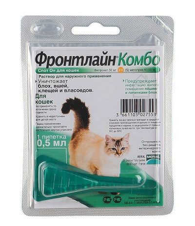 Фронтлайн Комбо капли д/к 