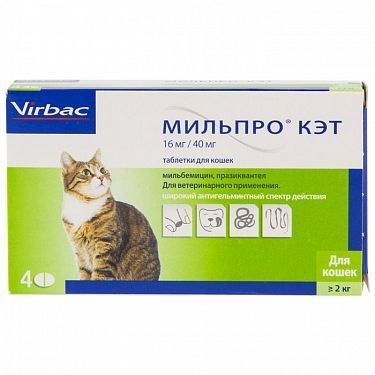 Мильпро кэт для кошек 1 таб.