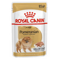 Корм для собак Royal Canin Pomeranian Adult Роял Канин для собак породы Померанский шпиц 85 гр. пауч