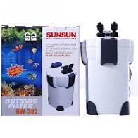 SunSun HW-302  внешний фильтр с канистрой 18W(1000л/ч, акв 180-250л) с наполнителем