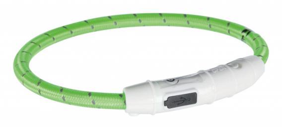 Кольцо мигающее USB XS-S 35 см./ф 7 мм. нейлон