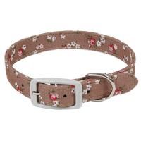 Ошейник д/собак Триол Цветочки  16х260--350 мм.
