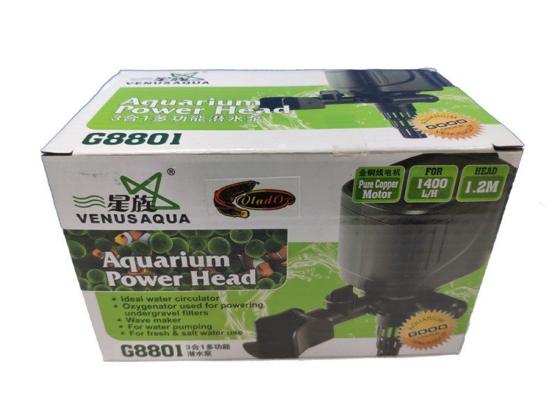 Помпа водяная VladOx G8801 1400 л/ч, 20W