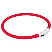 Кольцо мигающее USB M-L 45 см./ф 7 мм. силикон