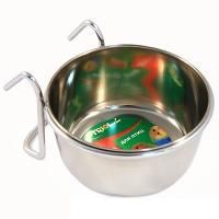 Миска металлическая Триол на крючках 0,28л 4402