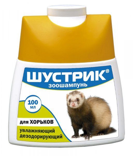 Шустрик шампунь д/хорьков 100мл увлажняющий