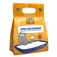 Наполнитель для кошачьего туалета Для Самых Преданных 4,5 л впитывающий БЕНТОНИТ
