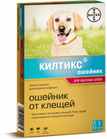 Ошейник Килтикс от блох и клещей для собак крупных пород 