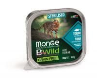 Монже д/к Bwild Graifree 100г ламистер (тунец с овощами)