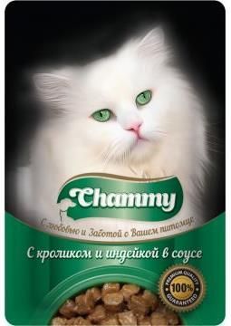 Чемми д/к 85 гр. кролик/индейка