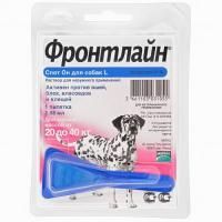 Капли Фронтлайн д/с Спот Он L 20-40кг инсектоакар.