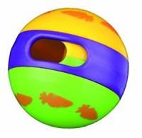 Кормушка мяч д/грызунов 6см