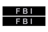 Сменная надпись малая  для шлейки FBI 1-2 размера