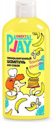 Шампунь д/с Animal Play гипоаллергенный Банановый панкейк 300 мл.