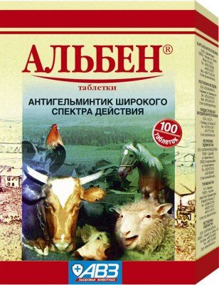 Альбен 1таб