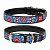 Ошейник COLLAR WAUDOG Classic Коллар ВАУДОГ с рисунком 12 мм.  21-29 см.