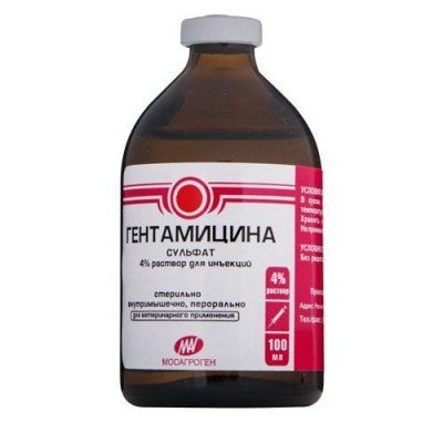 Гентамицин 4% 100мл