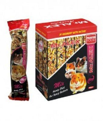 МИСТЕР АЛЕКС Мед. палочка д/грыз. Ассорти
