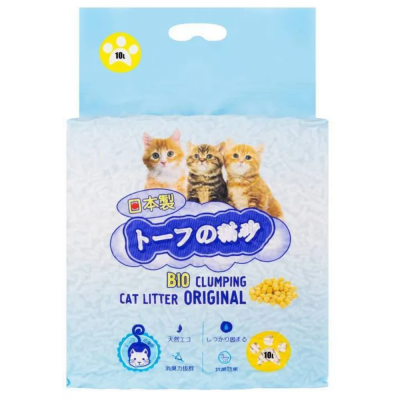 Наполнитель для кошачьего туалета NAKASE AREKKUSU комкующийся