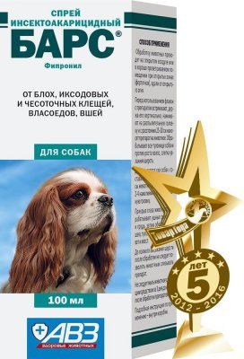 БАРС спрей инсект. д/с 100мл
