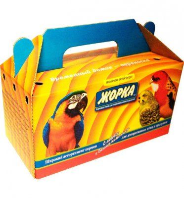 Переноска для птиц и грызунов Жорка 10*10*20 см.