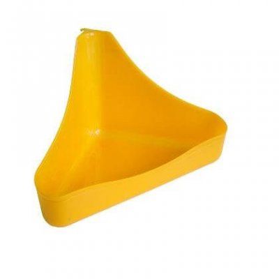 Туалет д/грызунов угловой 33*19*18