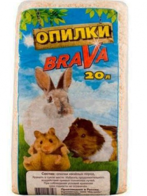 Опилки Брава 20л