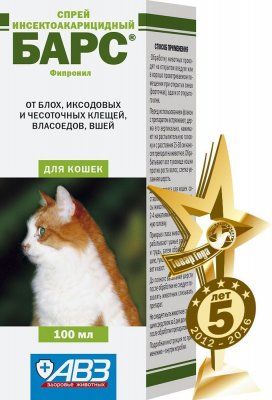 БАРС спрей инсект. д/к 100мл