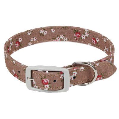 Ошейник д/собак Триол Цветочки  16х260--350 мм.