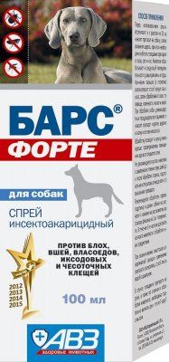 БАРС Форте спрей д/с инсект. 100мл